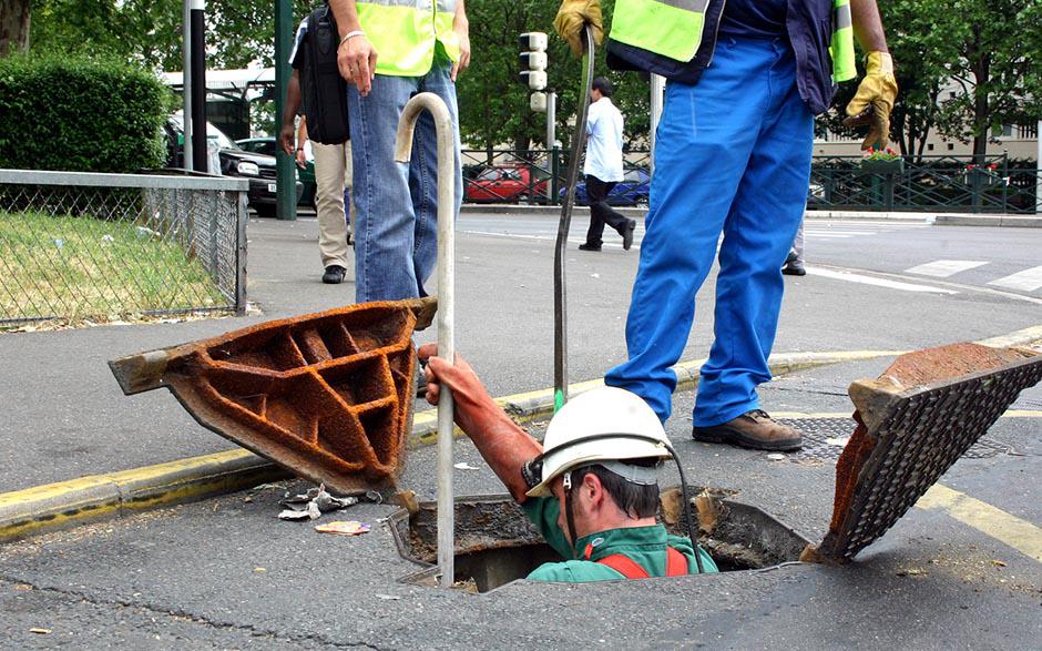 canalisation assainissement Forges-les-Bains